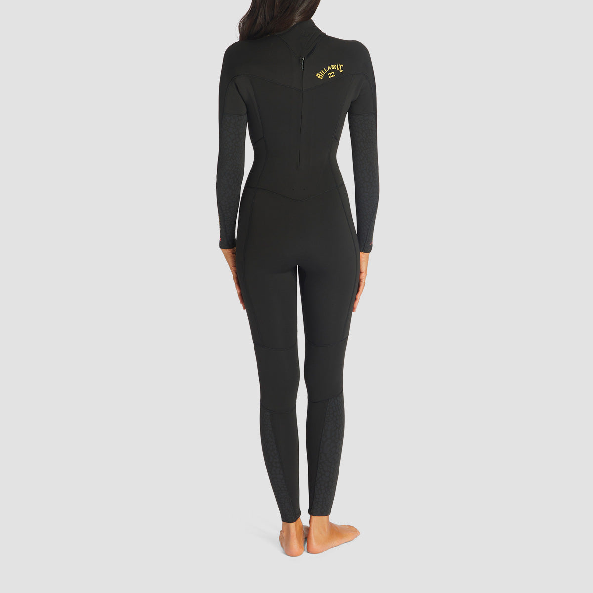 Billabong Synergy 3/2mm GBS Back Zip Wetsuit Wild Black - Womens