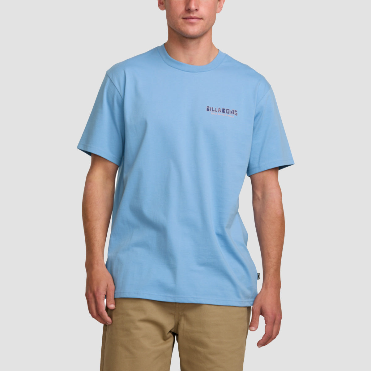 Billabong Twin Peaks Regu T-Shirt Sky Blue
