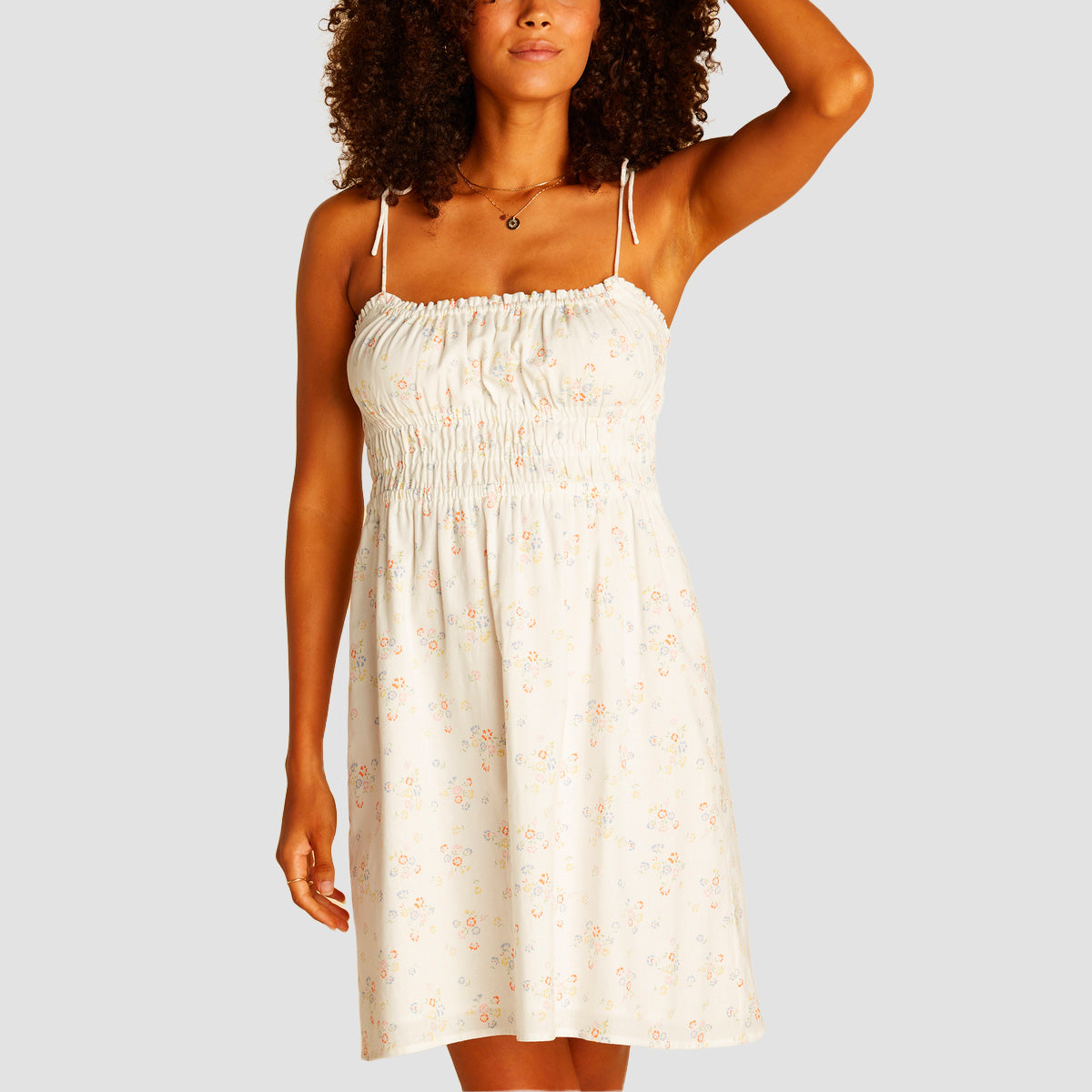 Billabong Wrangler Little Damsel Dress Salt Crystal - Womens