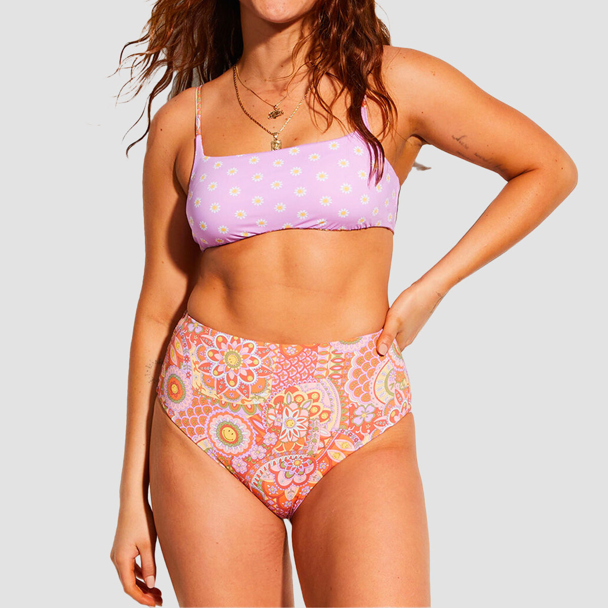 High waist bikini on sale retro