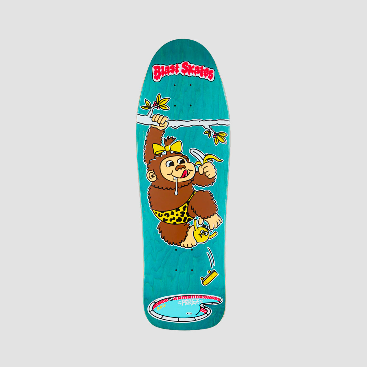 Blast Skates Amanda Perez Signature Skateboard Deck - 9.75"