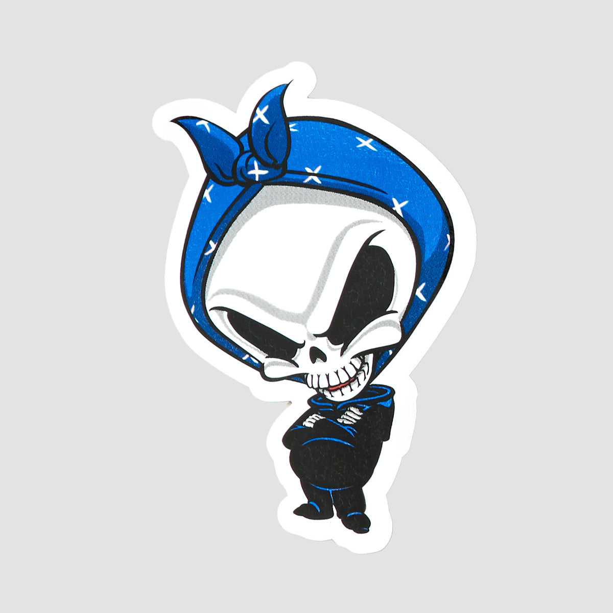 Blind Old Boney Reaper Sticker Multi 95x60mm