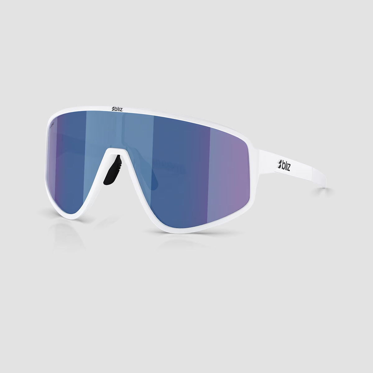 Bliz A004 Sunglasses Matte White/Blue
