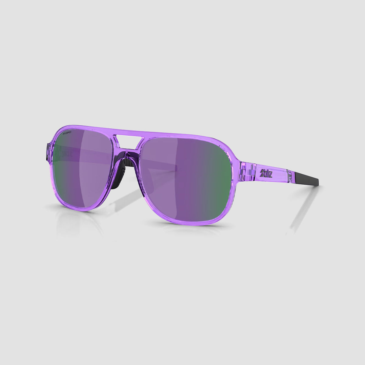 Bliz A006 Sunglasses Transparent Purple/Smoke/Purple Multicolour