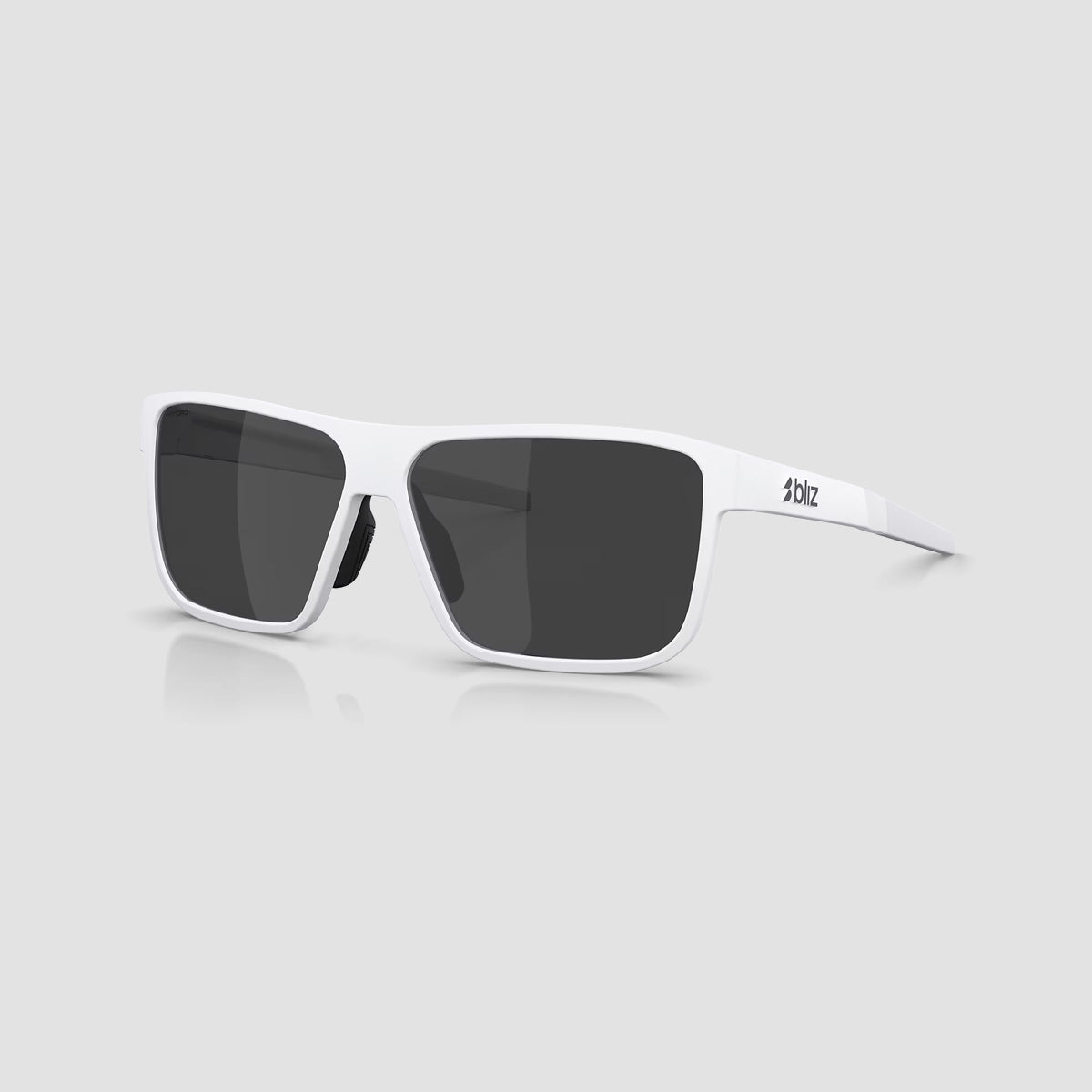 Bliz A008 Sunglasses Matte White/Smoke