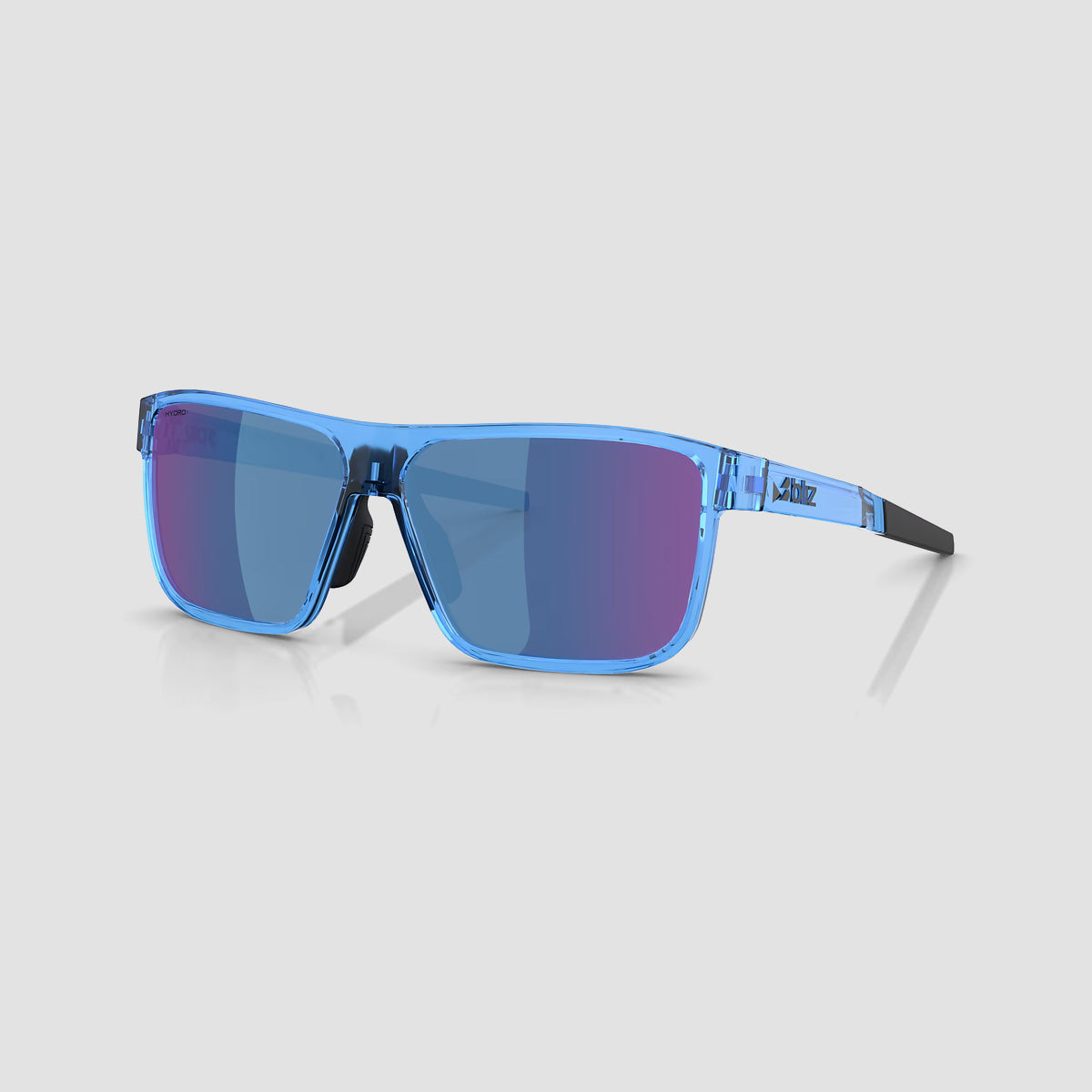 Bliz A008 Sunglasses Transparent Blue/Smoke/Blue Multicolour