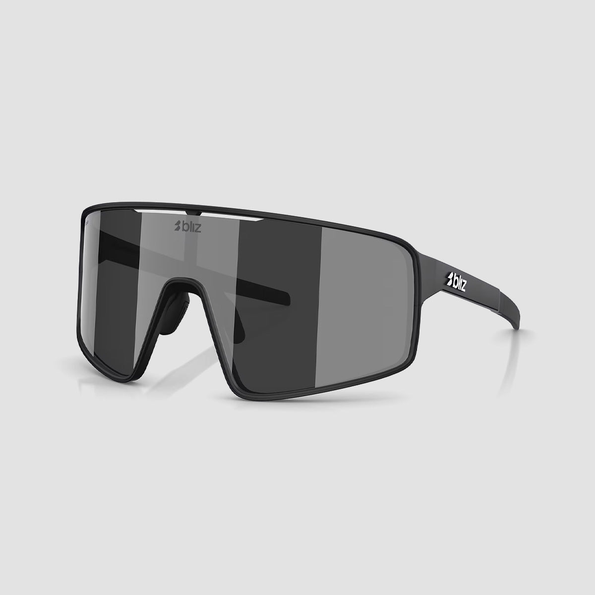 Bliz P001 Sunglasses Matte Black/Smoke/Silver Mirror