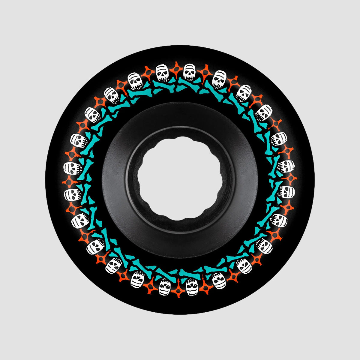 Bones Rough Riders 80A ATF Skateboard Wheels Black 59mm