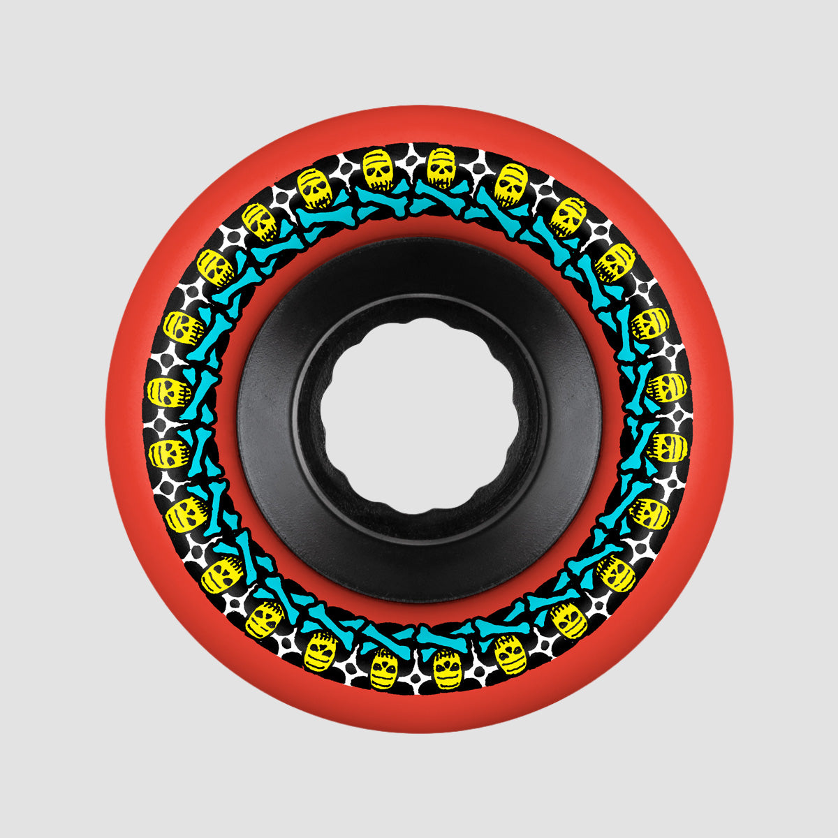 Bones Rough Riders 80A ATF Skateboard Wheels Red 56mm