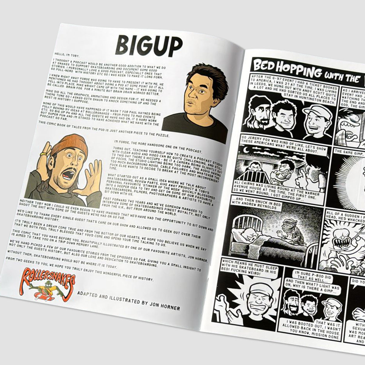 Brain Drain Show "Tales From the Pod" Comic Book!