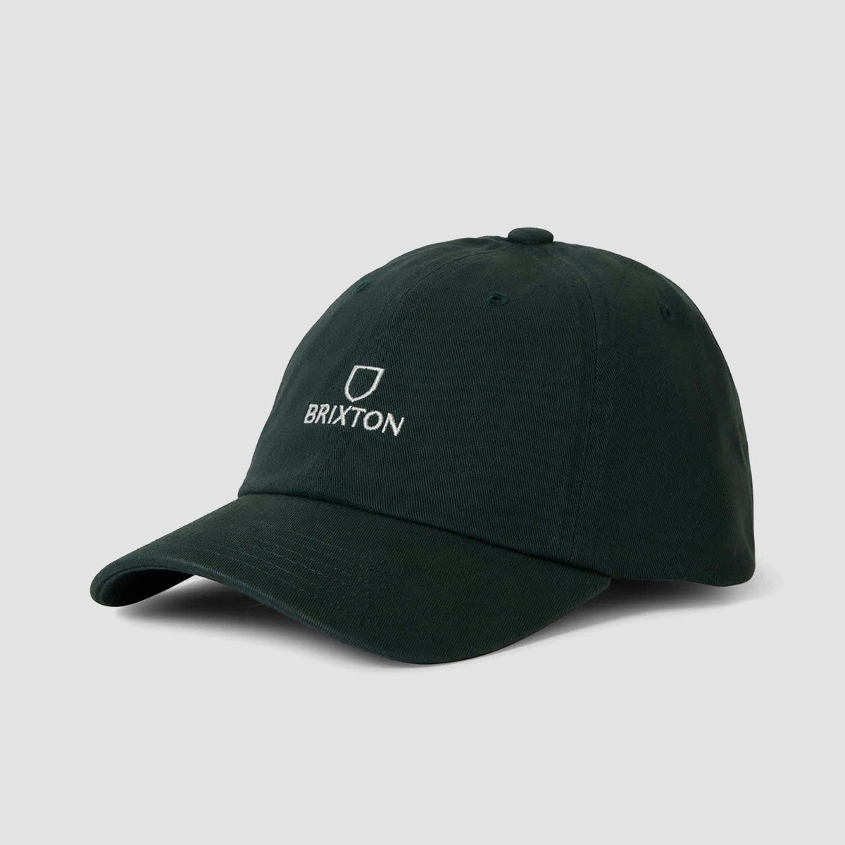 Brixton Alpha Netplus LP Adj Cap Deep Forest Rinse