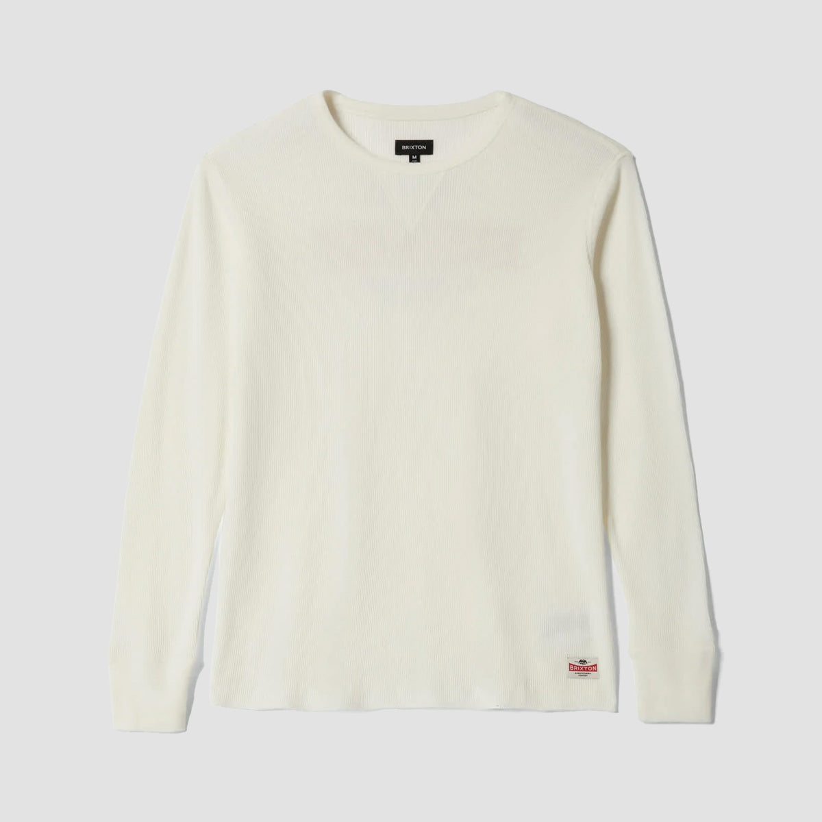 Brixton Altered Threads Longsleeve Thermal T-Shirt Off White