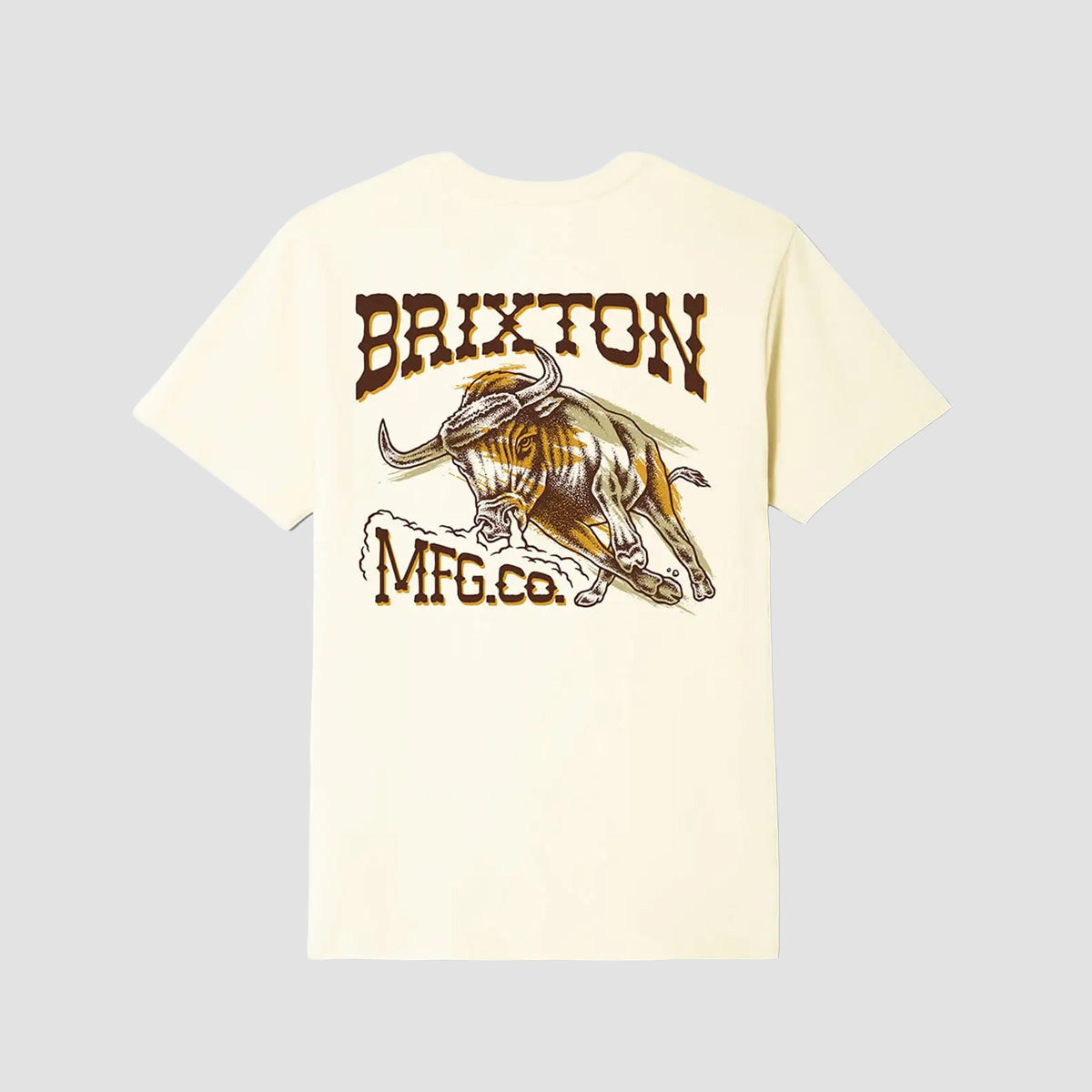 Brixton Barquero T-Shirt Cream