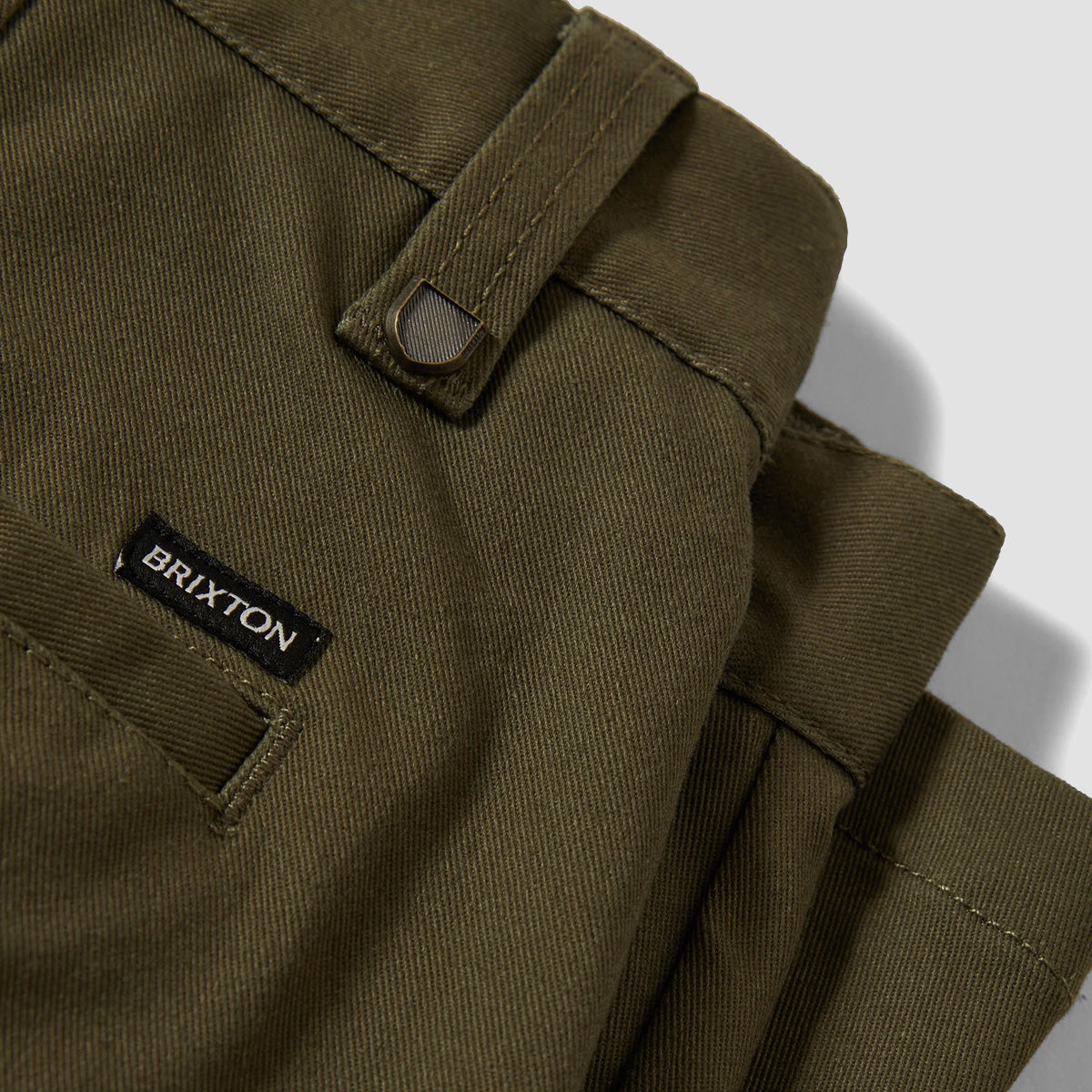 Brixton Choice 19" Chino Shorts Ivy Green