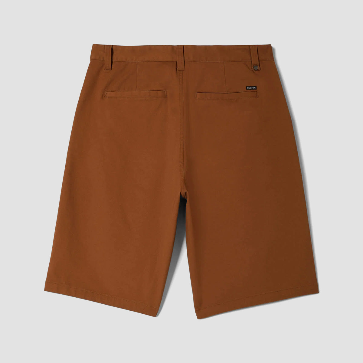 Brixton Choice Chino Baggy Shorts Washed Copper