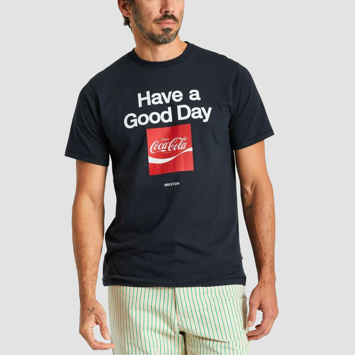 Brixton Coca-Cola Good Day Tailored T-Shirt Black