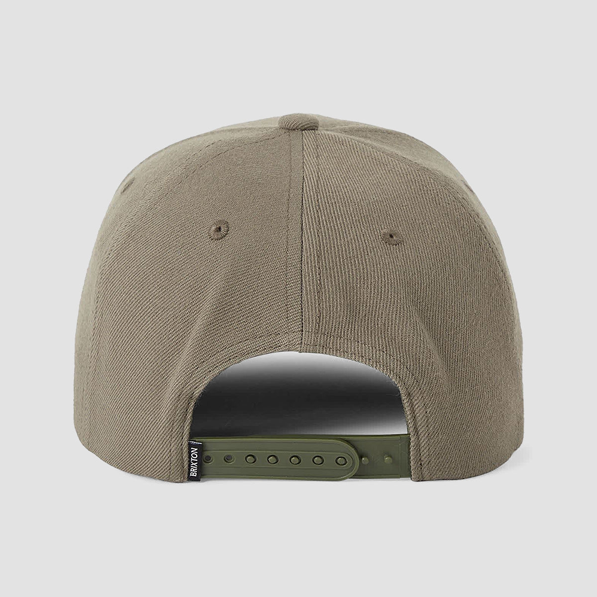 Brixton Crest C MP Snapback Cap Dark Olive/Caramel