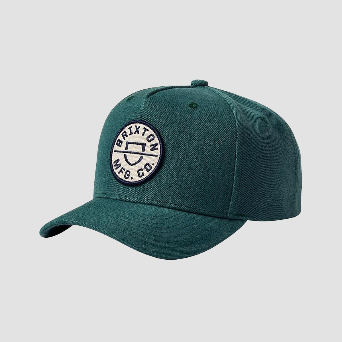 Brixton Crest C MP Snapback Cap Spruce