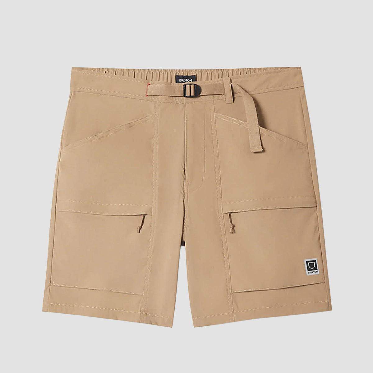 Brixton Journey Utility Shorts Khaki