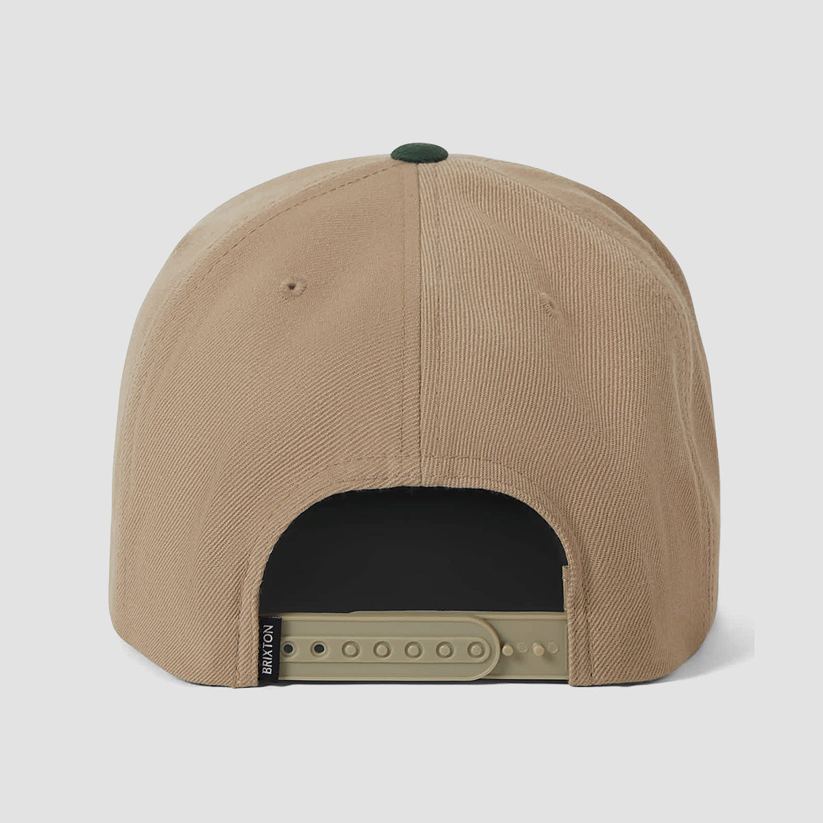 Brixton Oath III Snapback Cap Khaki/Primal Green