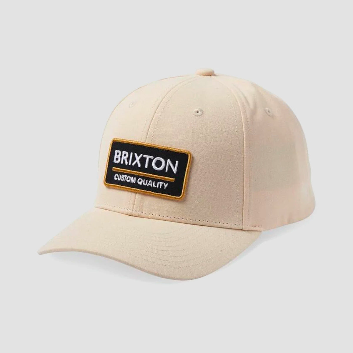 Brixton Palmer Proper X MP Snapback Cap Whitecap