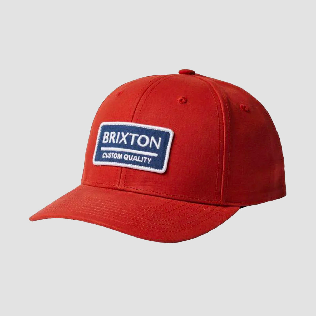 Brixton Palmer Proper X Netplus MP Snapback Cap Burnt Henna