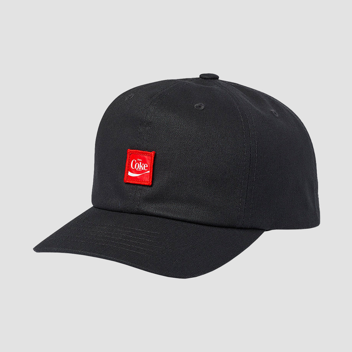 Brixton X Coca-Cola Delivery LP Cap Washed Black