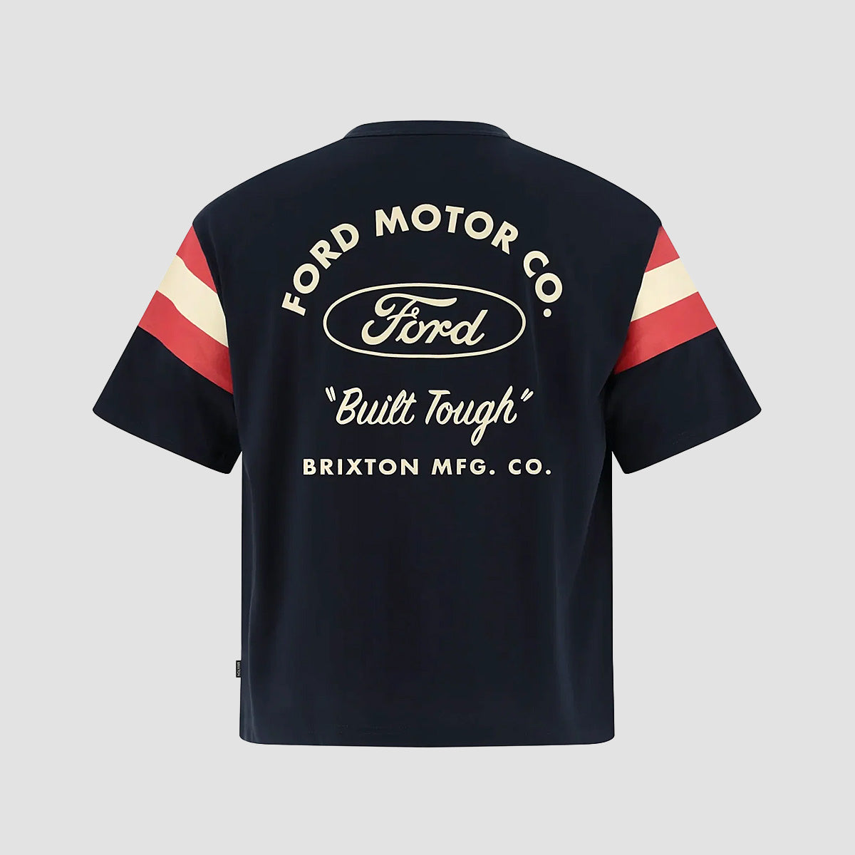 Brixton X Ford Built Tough Jersey T-Shirt American Navy