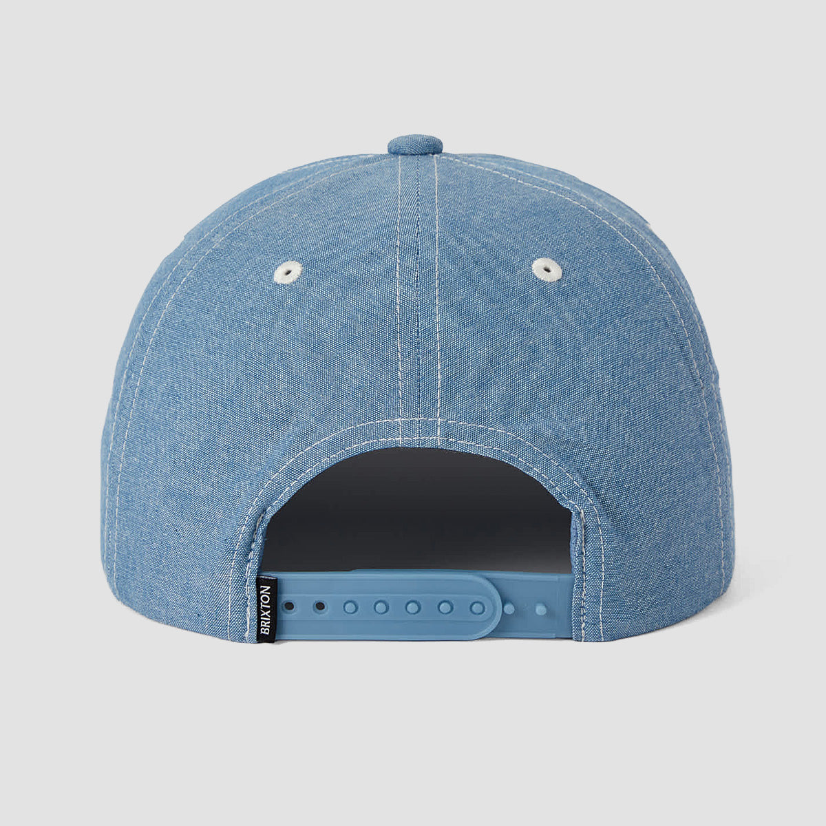 Brixton X Ford Service Dept Snapback Cap Blue Chambray