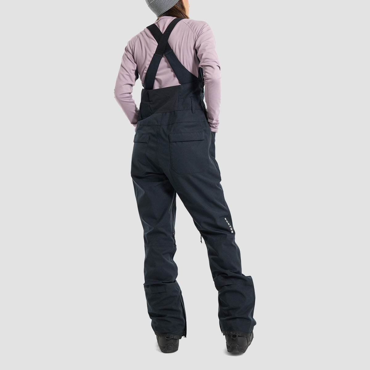 Burton Avalon 2L Stretch Snow Bib Pants True Black - Womens
