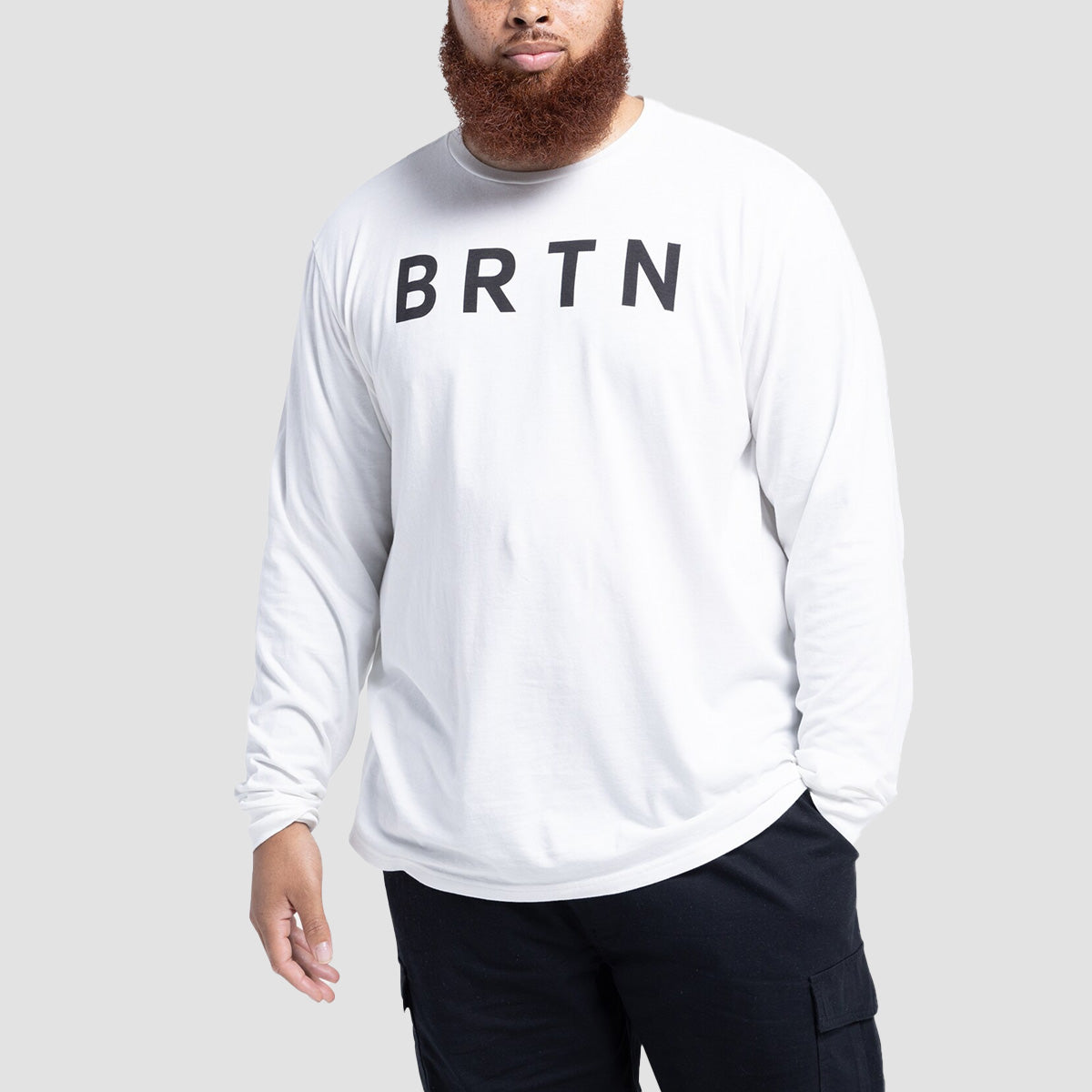 Burton BRTN Longsleeve T-Shirt Stout White