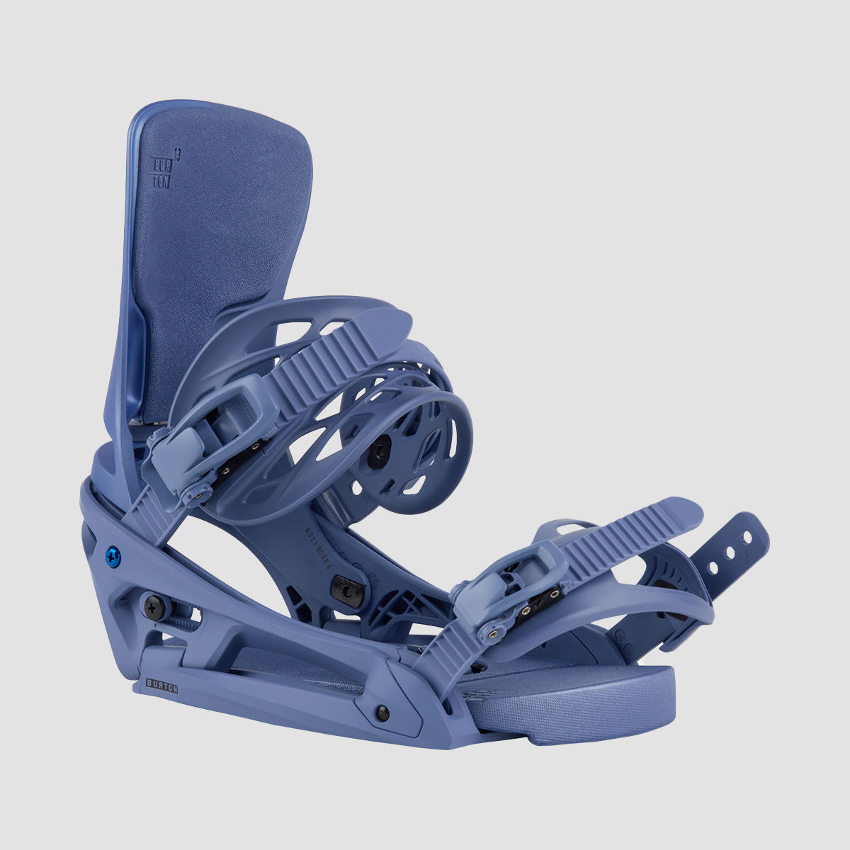 Burton Cartel EST Snowboard Bindings Slate Blue/Logo