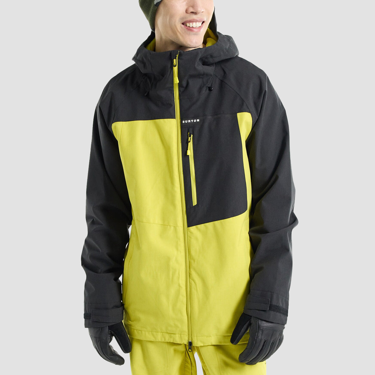 Burton yellow snowboard jacket best sale