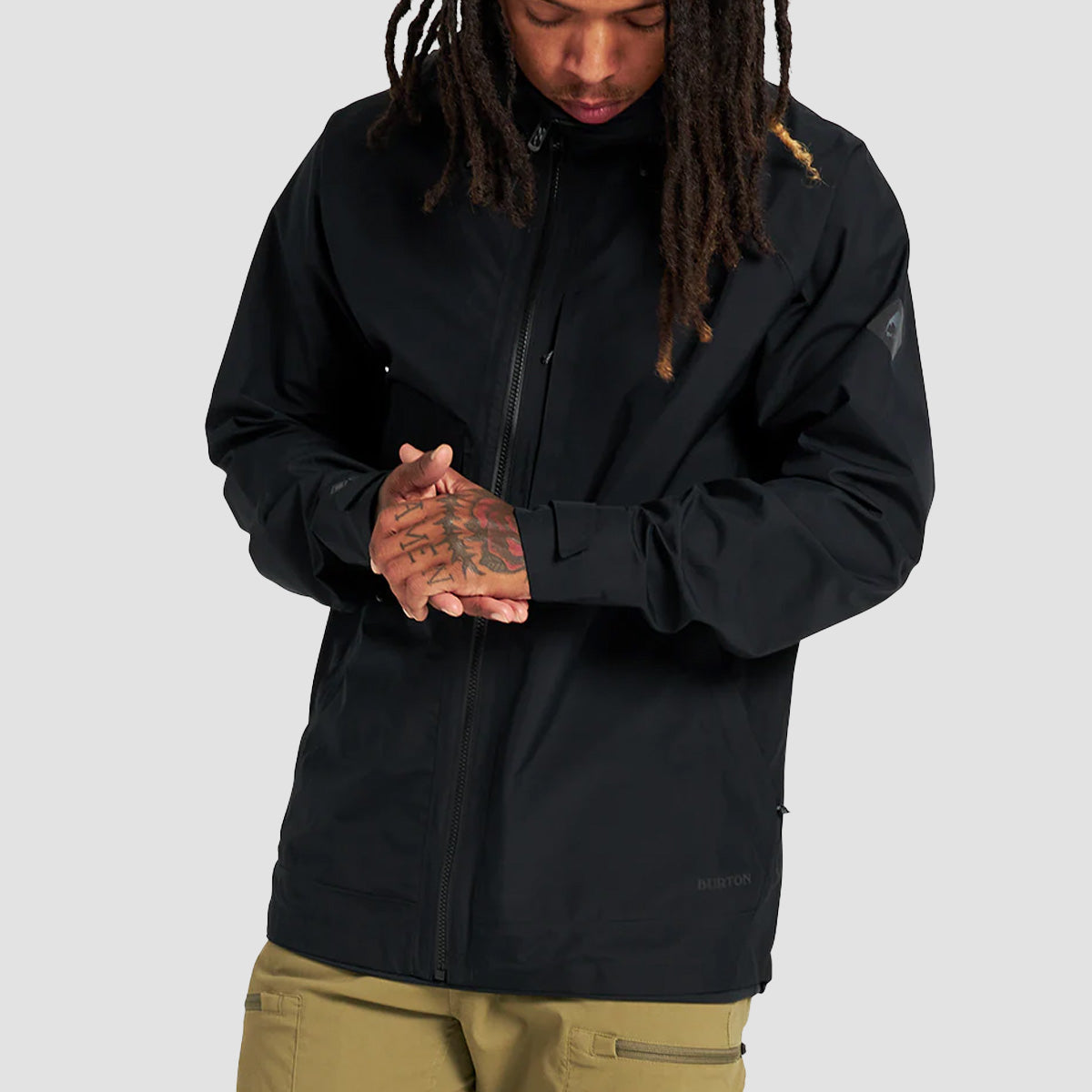 Burton jacket black best sale