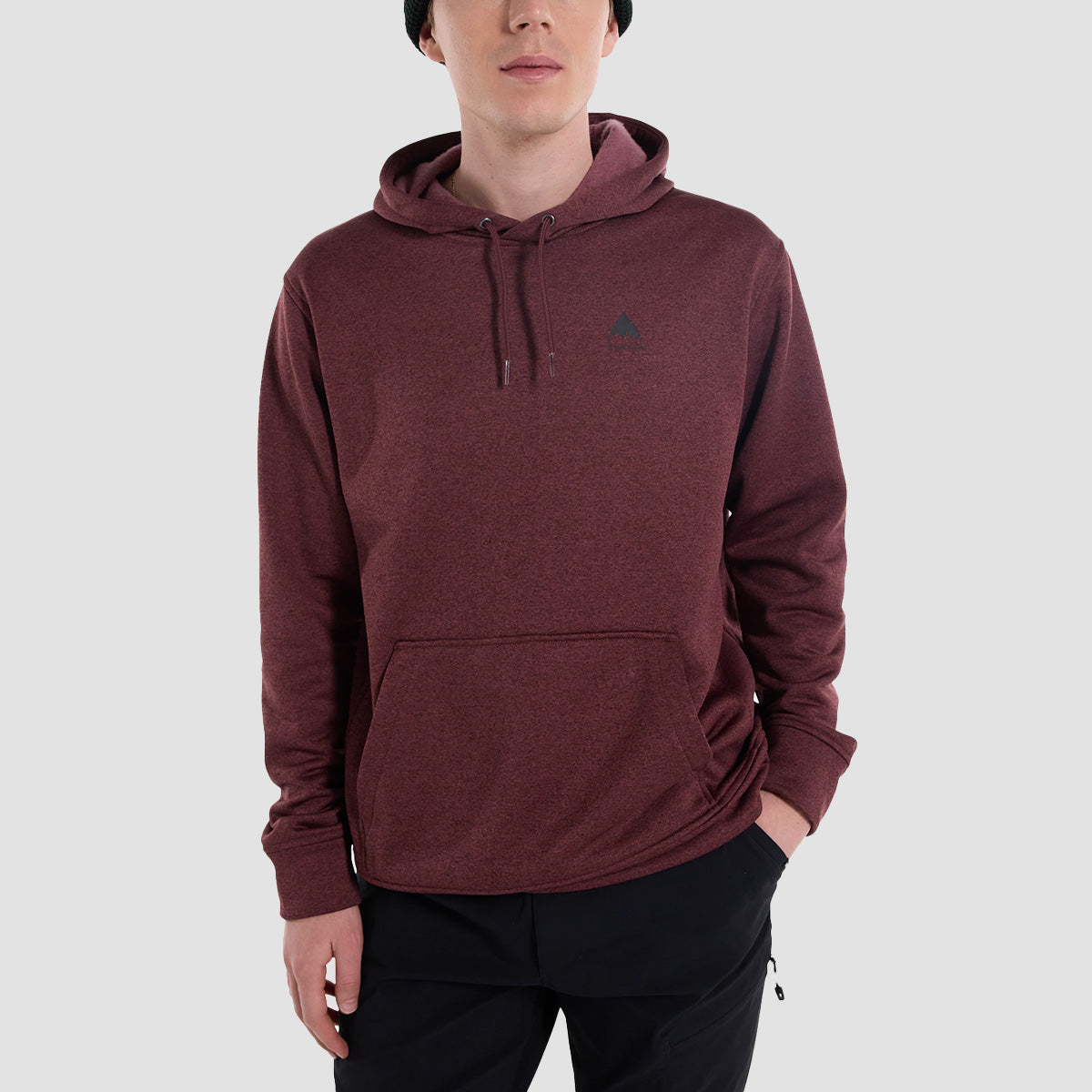 Burton Oak Pullover Hoodie Almandine Heather