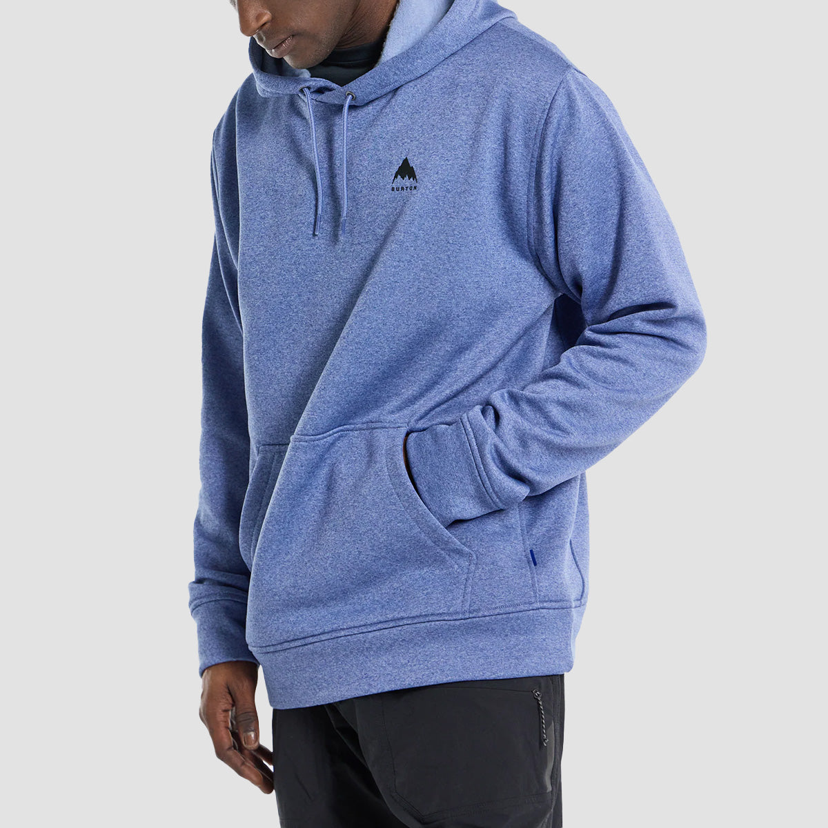 Burton Oak Pullover Hoodie Slate Blue Heather