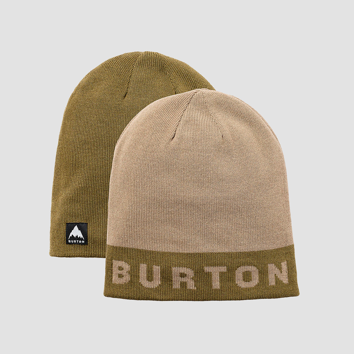 Burton Recycled Billboard Reversible Beanie Martini Olive/Kelp
