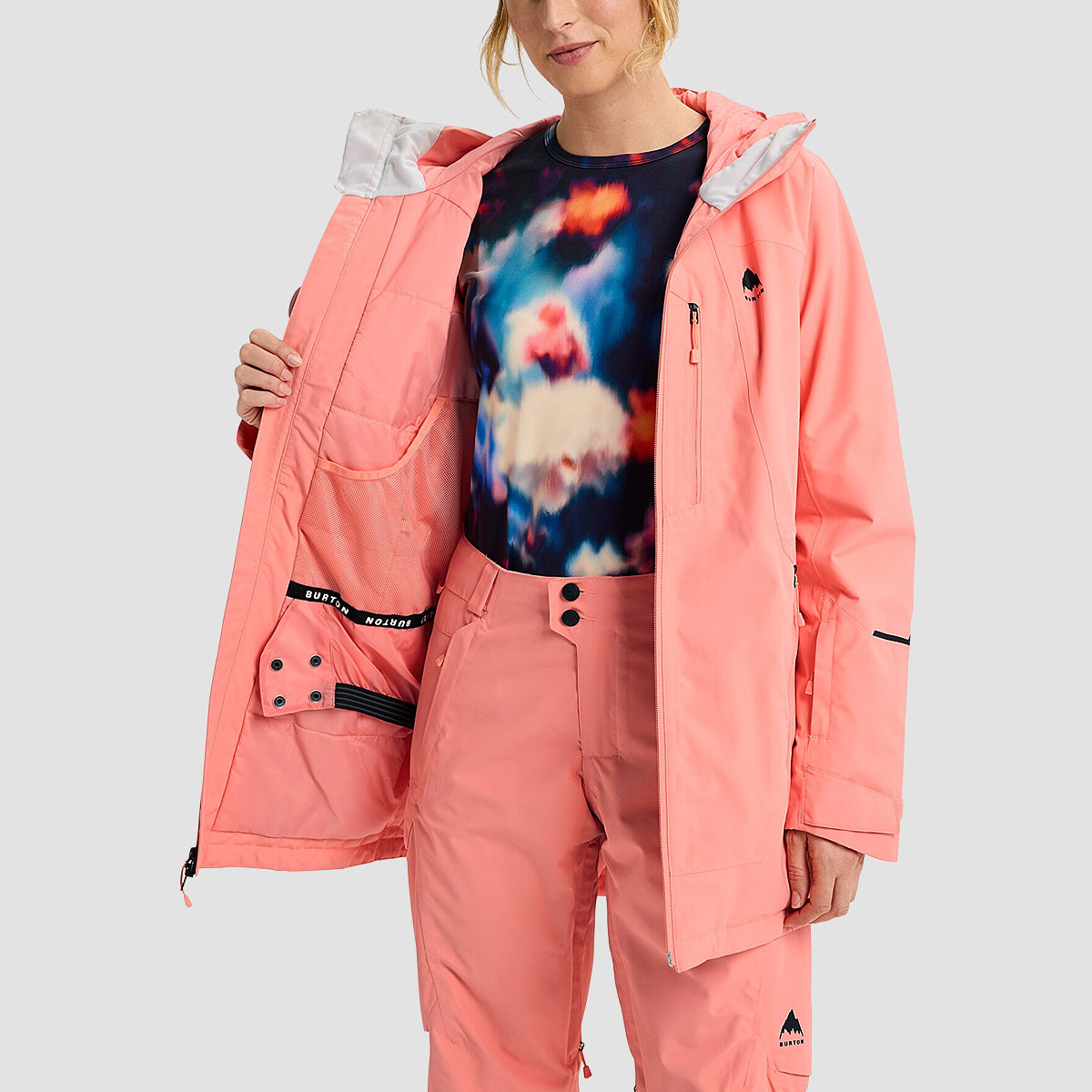 Burton Reserve 2L Insulated Snow Jacket Sunrise Coral - Womens