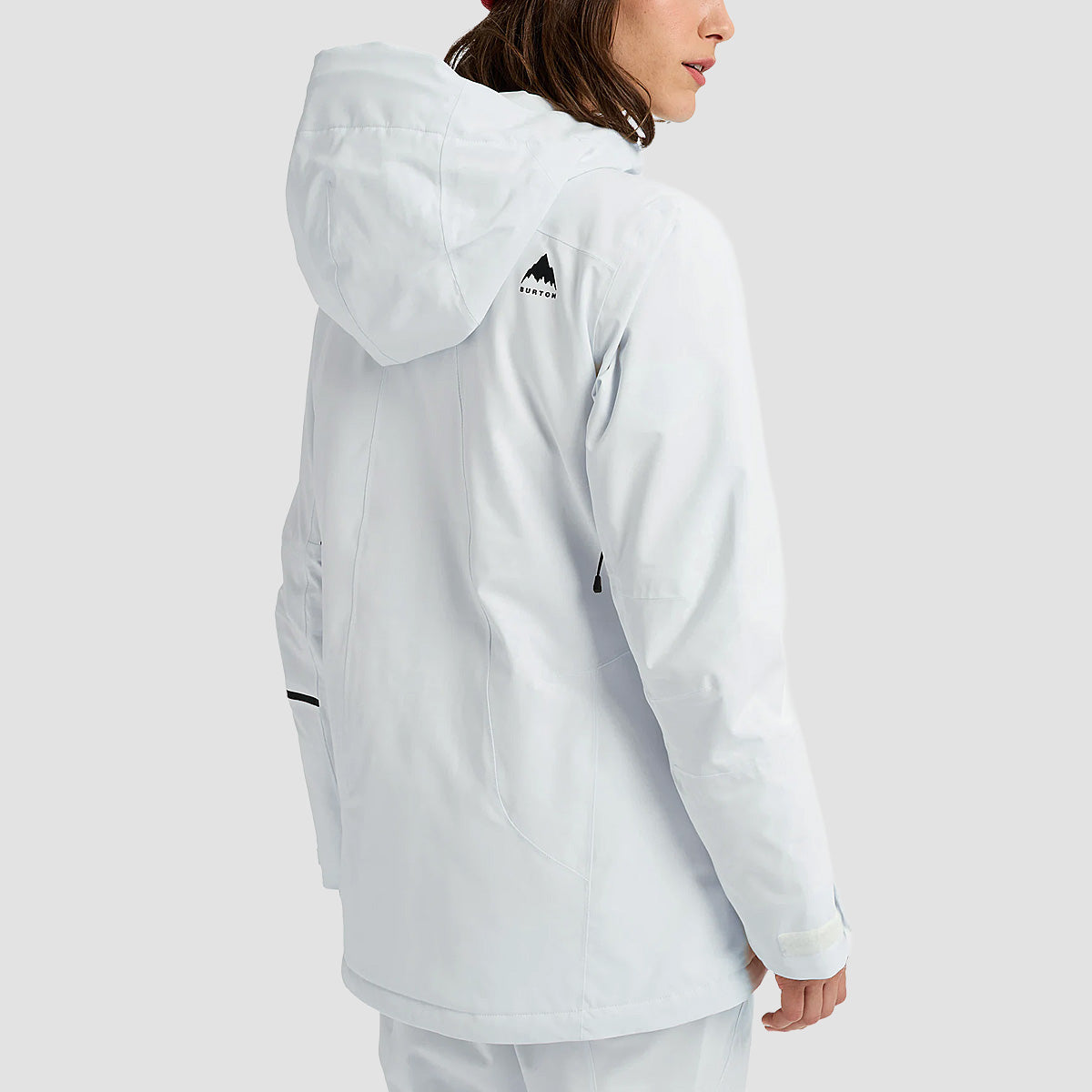 Burton Reserve 2L Insulated Stretch Slim Snow Jacket Stout White - Womens