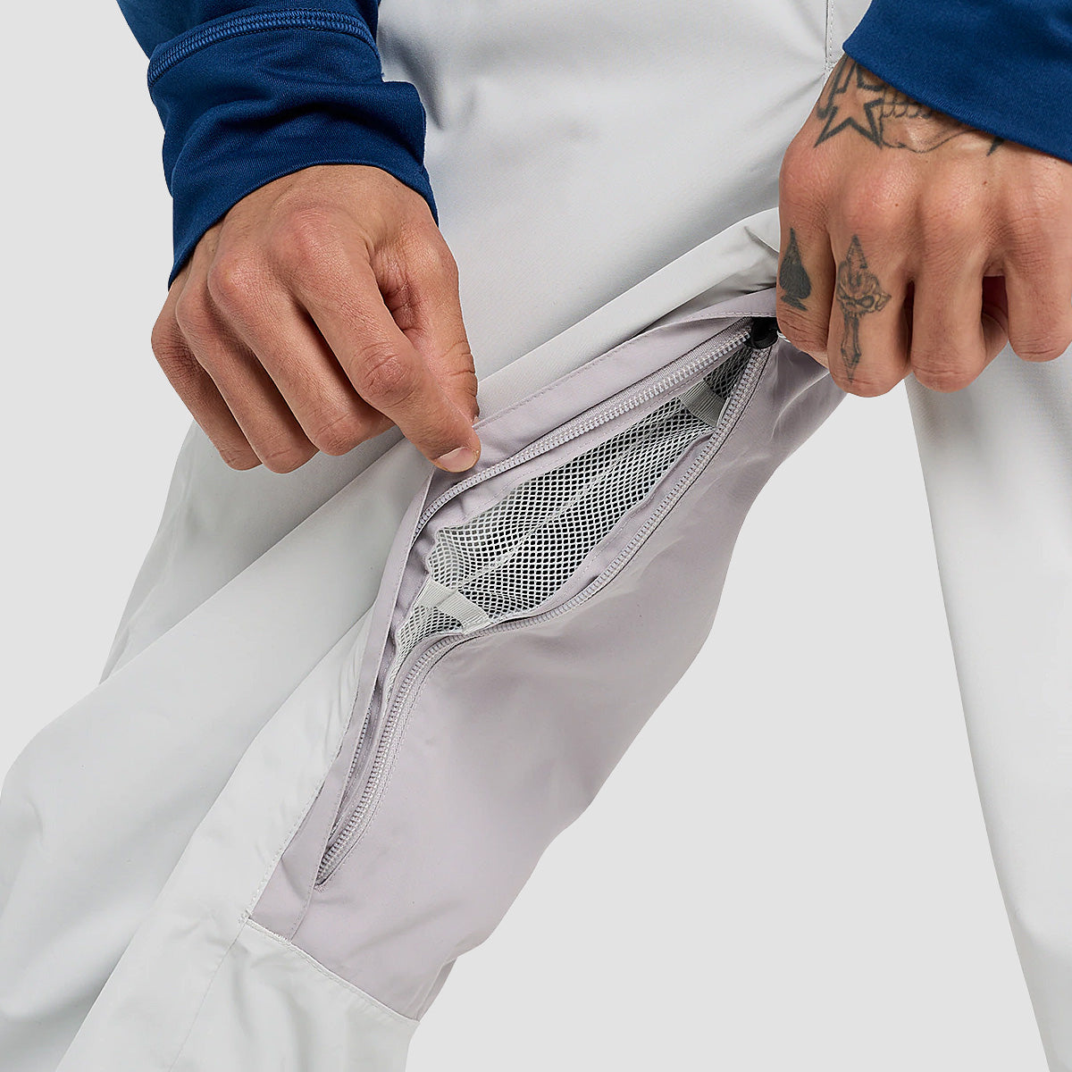 Burton Reserve 2L Snow Pants Gray Cloud/Washed Lavender