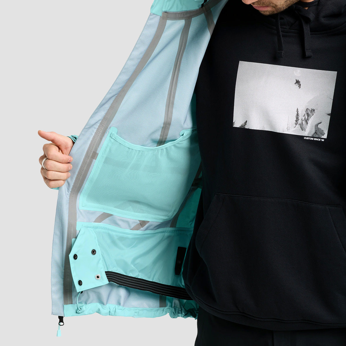 Burton Reserve 3L Snow Jacket Light Teal