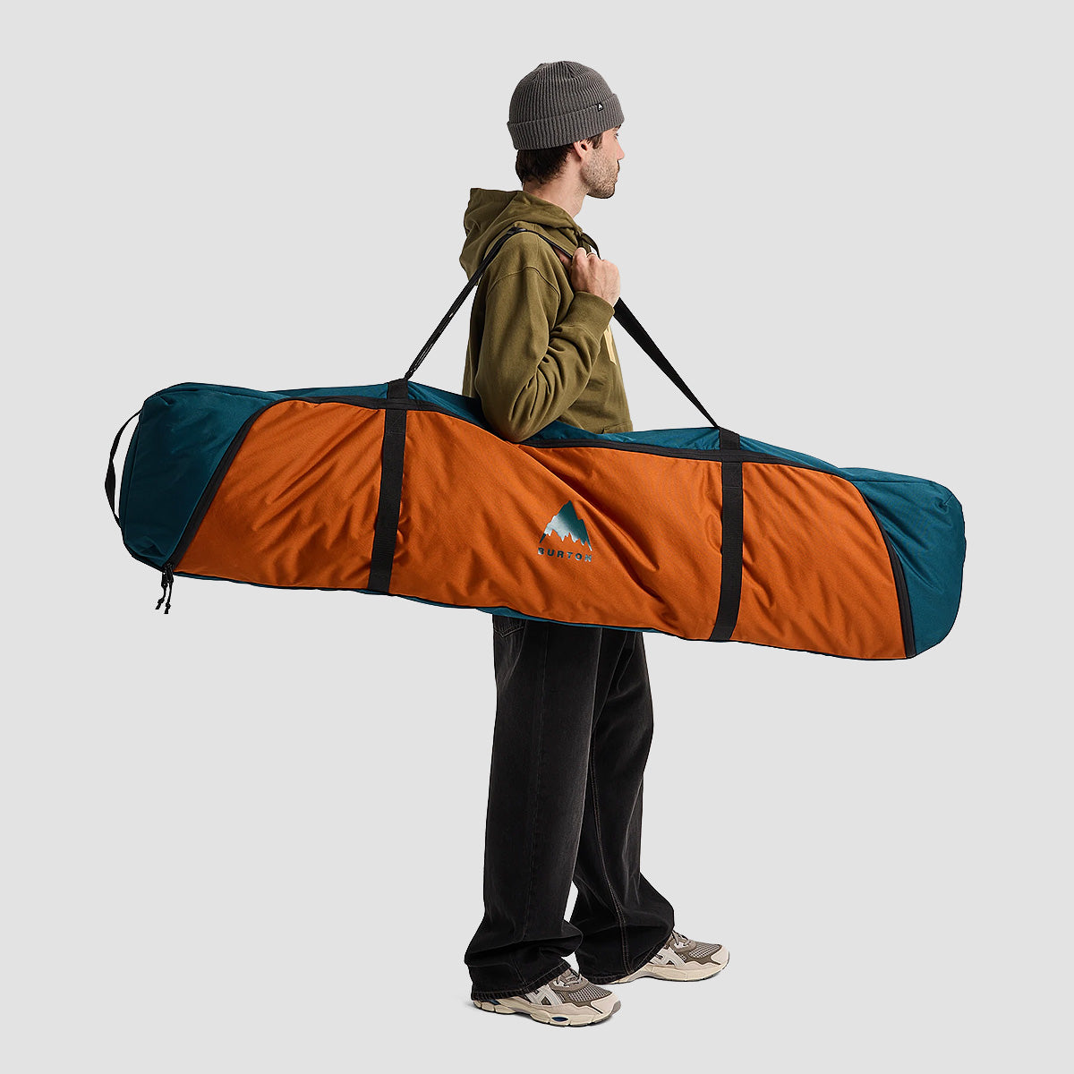 Burton Space Sack Snowboard Bag Spiced Chai/Atlantic Teal 166cm