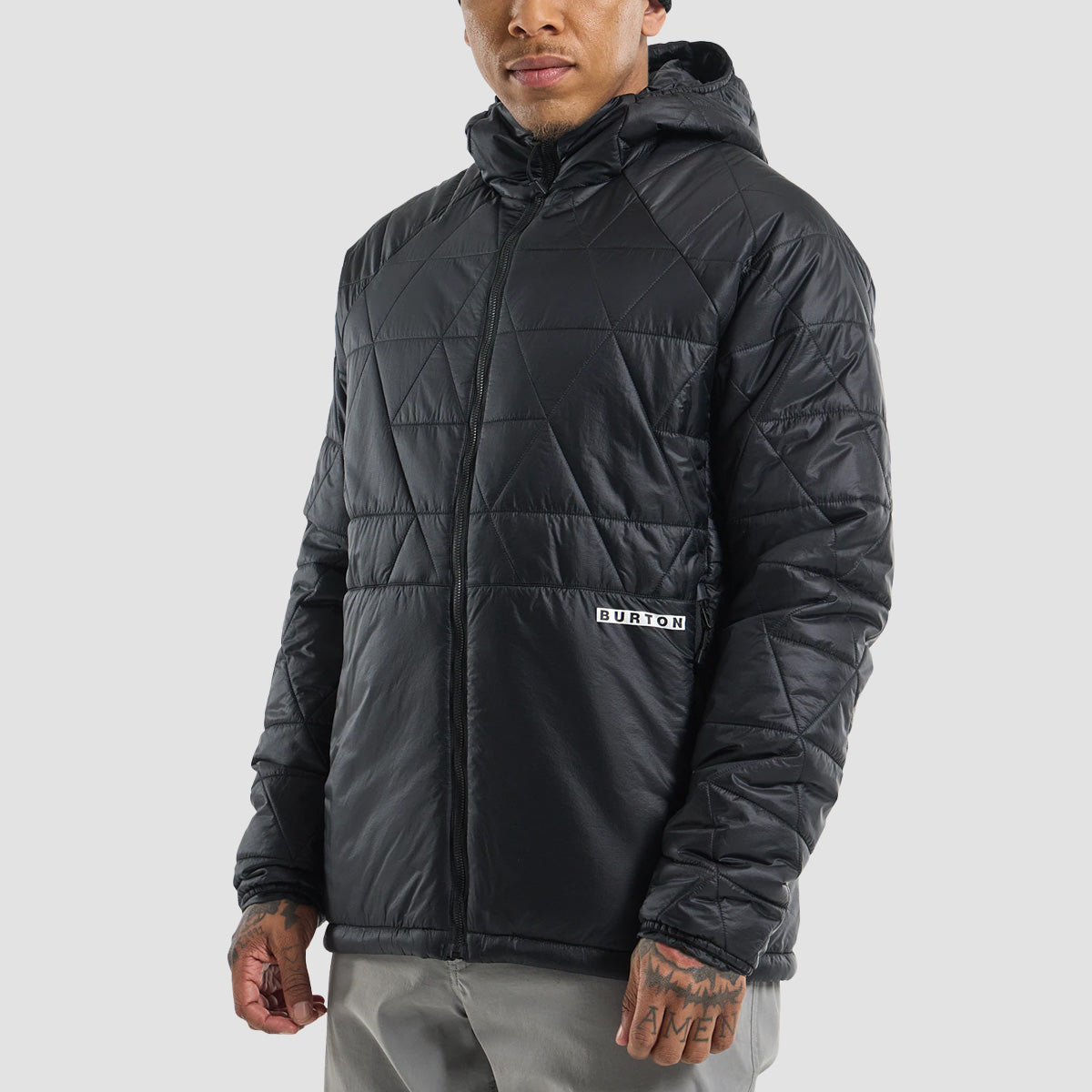 Burton Versatile Heat Hooded Insulated Synthetic Jacket True Black
