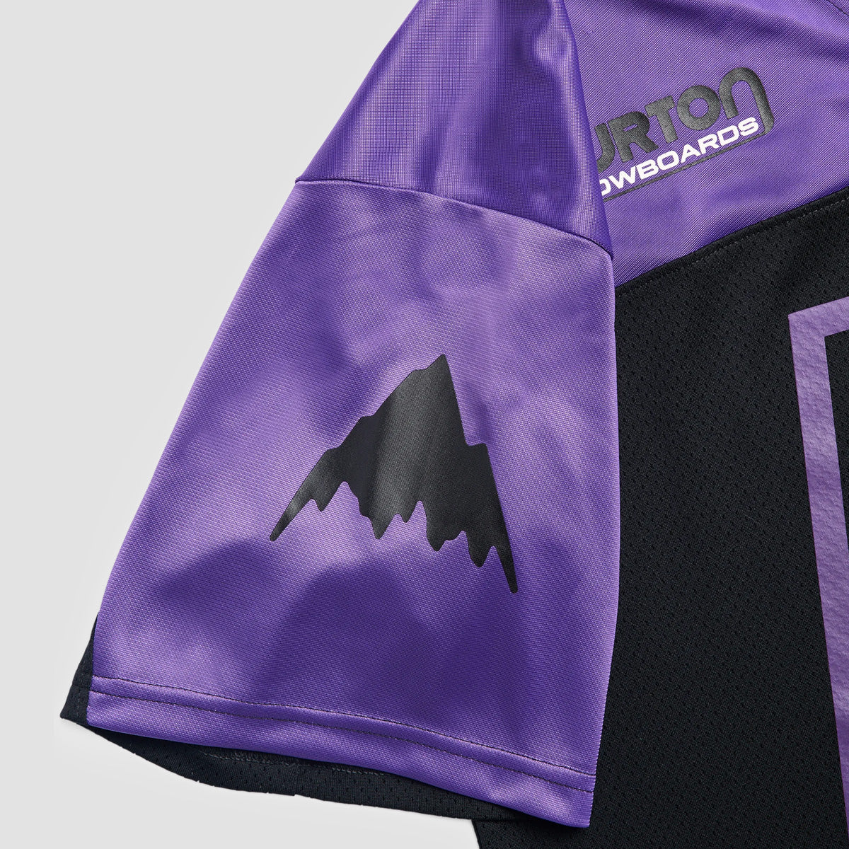 Burton X Zeb Powell Jersey T-Shirt True Black/Planet Purple