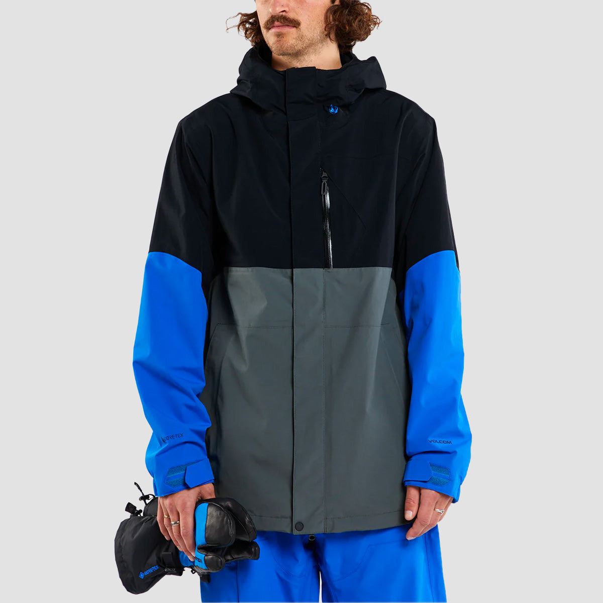 Volcom L Gore Tex Snow Jacket Electric Blue