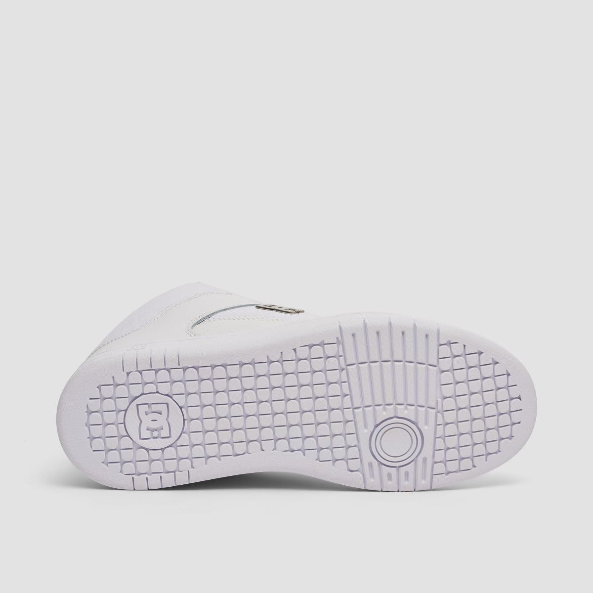DC Manteca 4 Mid Shoes - White/Silver - Womens