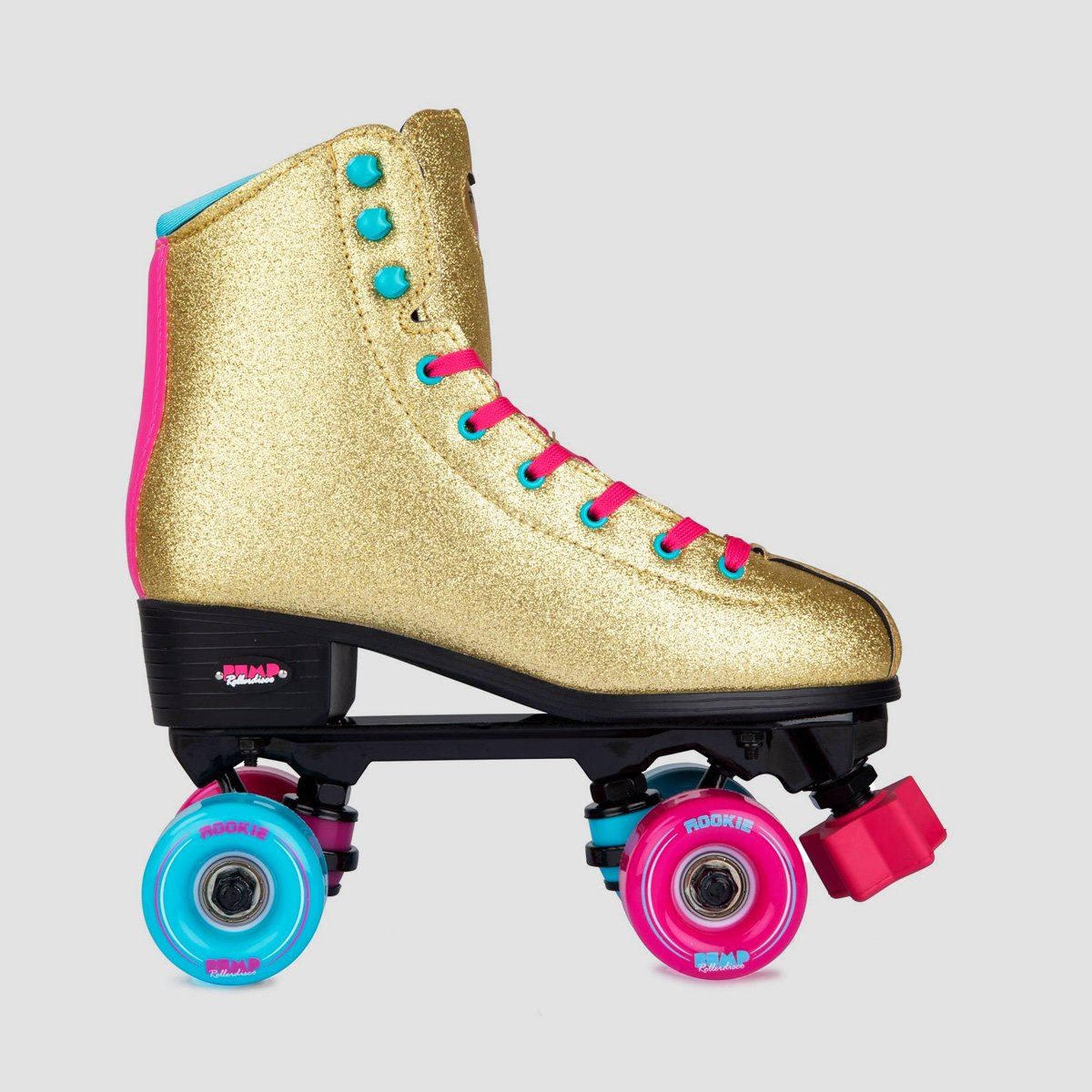 Rookie X BUMP Rollerdisco Quad Skates Gold