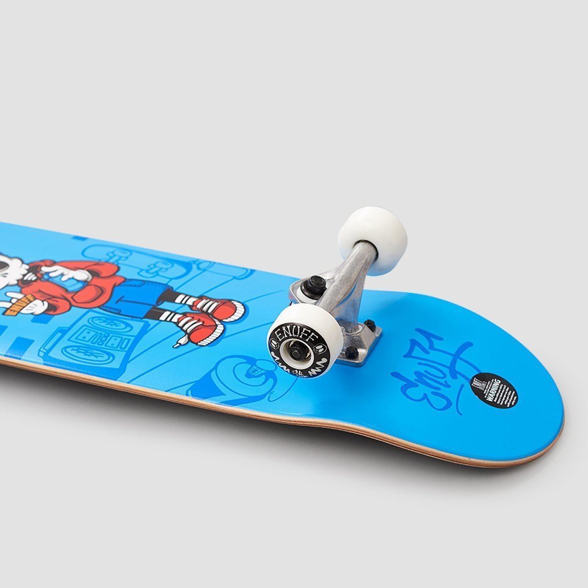 Enuff Skully Skateboard Blue - 7.75"