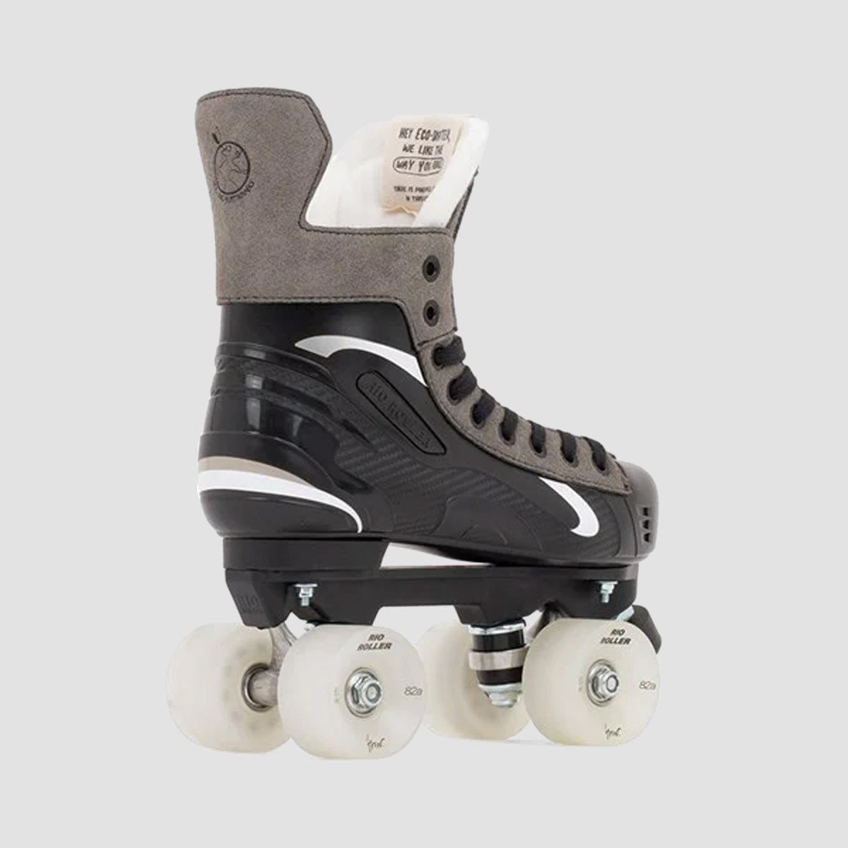 Rio Roller Flow Hockey Quad Skates Black