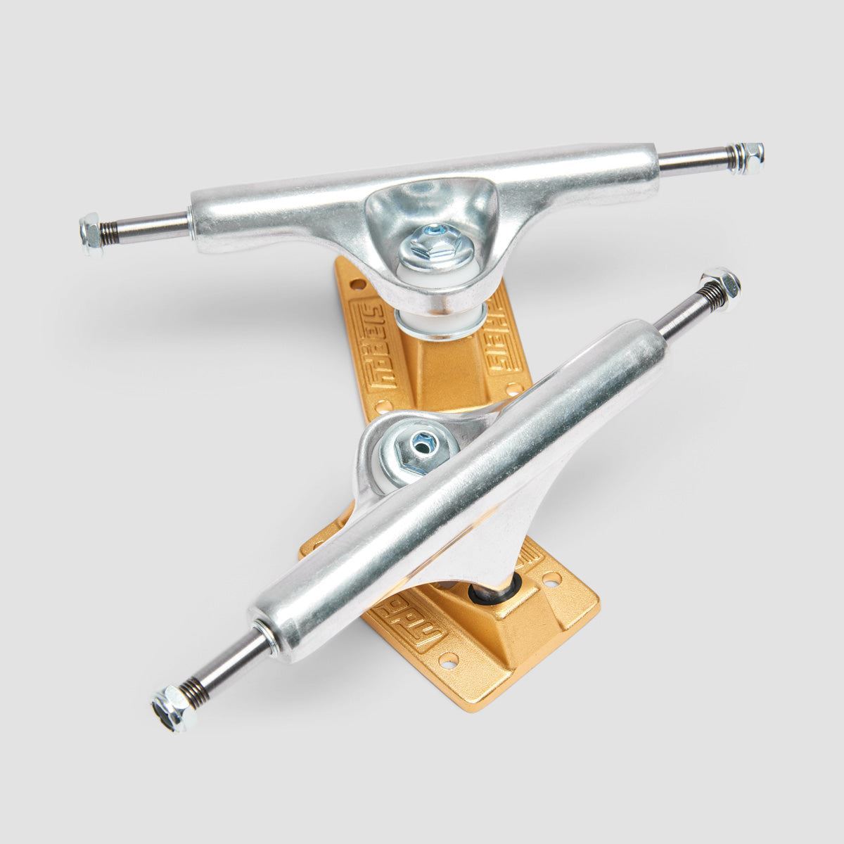 Slappy ST1 Lights Skateboard Trucks 1 Pair Gold - 8.5"